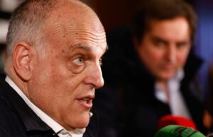 El jefe de Laliga acusa al Real Madrid de 'llorar' por las llamadas de la referencia