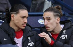 El tragamonedas Arne de Liverpool descontento con la tasa de trabajo de Darwin Núñez