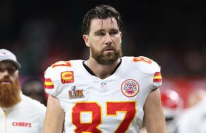 Travis Kelce dice que escuchó a Taylor Swift Music para superar la pérdida del Super Bowl