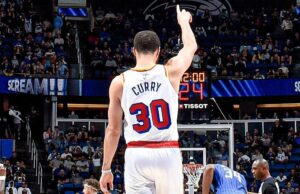 Stephen Curry se une a Elite NBA Company con el tercer juego de 45 puntos el 27 de febrero