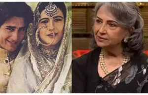 Cuando Saif Ali Khan reveló que Sharmila Tagore resultó herido al enterarse de su primer matrimonio con Amrita Singh: “Se cayó una gran lágrima …” |