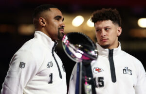 Super Bowl Four Verts: las águilas son mejor equipo, por lo que una victoria sería más impresionante de la carrera de Patrick Mahomes