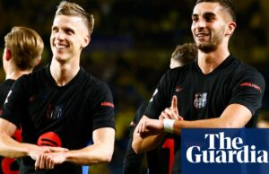 Fútbol europeo: Barcelona March on top of La Liga como Inter Scrape por Génova | Fútbol de clubes europeos