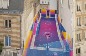 Sensación de redes sociales de baloncesto: Pigalle Dupererré es una obra de arte en París