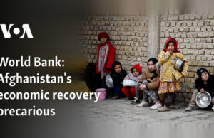 Banco Mundial: la recuperación económica de Afganistán precaria