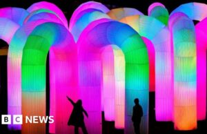 Entretenimiento ligero como festival se abre en Aberdeen