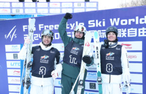 Vierela protagoniza duales para ganar la primera Copa Mundial de Moguls de Finlandia en 18 años