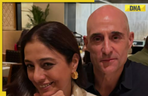 Tabu presenta una pose acogedora con coprotagonista de la profecía de dunas en Mumbai, los internautas dicen 'tan lindo juntos'