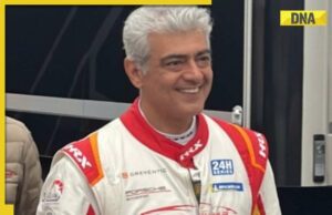 Ajith Kumar sobrevive al gran accidente en el evento de carreras de España mientras su auto se voltea varias veces, mira el video