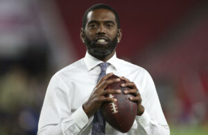 Randy Moss hace un regreso emocional a la cuenta regresiva de la NFL dominical de ESPN después de la batalla del cáncer