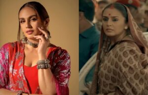 Huma Qureshi deja caer la primera foto de BTS de los sets de la temporada 4 de Maharani y los fanáticos ya están saltando de alegría