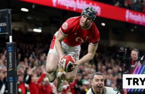 Seis Naciones 2025: Tom Rogers anota el segundo intento de Gales v Irlanda
