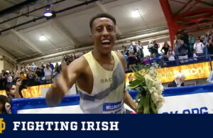 Yared Nuguse establece un récord mundial de millas de interior – Notre Dame Fighting Irish – Sitio web oficial de atletismo