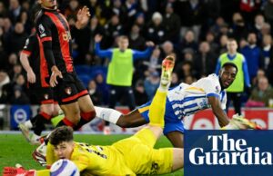Brighton Sink Bournemouth gracias al impacto instantáneo de Danny Welbeck | Liga Premier