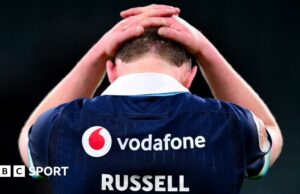 Seis Naciones 2025: Finn Russell Bottom of Goal -Playing Stats – Análisis OPTA