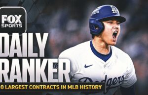 ¿Cuáles son los 10 contratos más grandes en la historia de MLB?