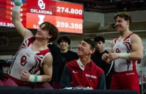 ¿A qué hora enfrenta la gimnasia masculina de OU Michigan & Simpson?