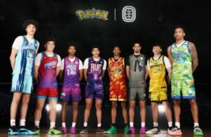Pokémon y socio de tiempo extra para la colección de jersey y estilo de vida de tiempo de Elite