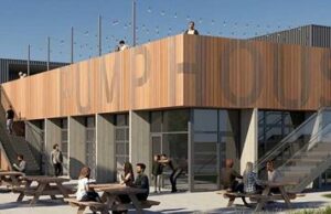 Old Mill District agregando 3 edificios para minoristas, restaurantes, entretenimiento