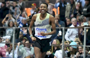 Yared Nuguse establece récord mundial de millas de interior en 2025 Millrose Games