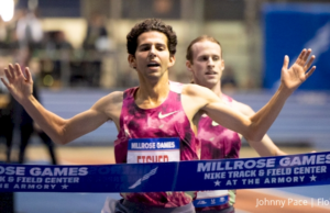 Grant Fisher para hacer un intento de récord mundial en BU, pide 12:42 5K Pace