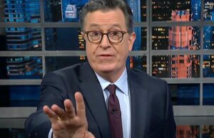 Stephen Colbert ofrece recordatorio de 'cuán desordenadas están las cosas'