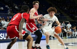 El baloncesto masculino de Nebraska cae a Penn State en 89-72 Pérdida de carretera