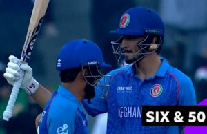 '¡Mighty Blow!'- Sediqullah menciona cincuenta con los seis grandes