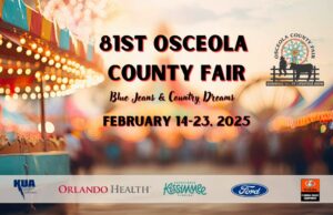 Feria del condado de Osceola comienza el año 81 el viernes 14 de febrero con emocionantes concursos de entretenimiento en vivo y especiales de fin de semana de apertura.