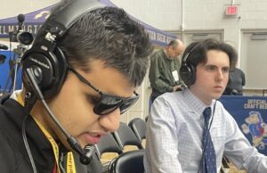El estudiante de Blind Rowan es analista deportivo para el equipo de la NBA G League