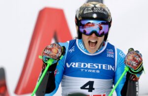 El Brignone de Italia gana el oro mundial gigante femenino