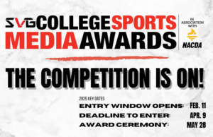 SVG College Sports Media Awards 2025: ¡Ventana de entrada ahora abierta!