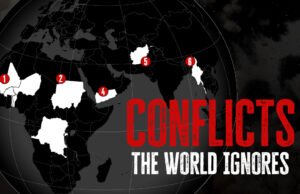 Mapeado: Conflictos armados en curso que el mundo ignora