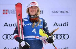 Mikaela Shiffrin obtiene la histórica victoria de la Copa Mundial número un mes después de regresar al esquí