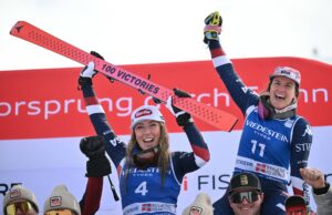 Mikaela Shiffrin Nabs Victoria número 100 de la Copa Mundial