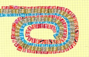 Lucy Ellis recolecta materiales digitales y analógicos “chatarra”, fusionándolos en animaciones experimentales