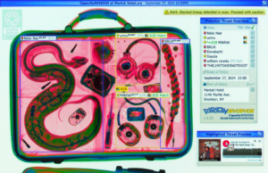 Los carteles de Jean Pierre Consue Usan la estética de “mecánica y anti-designación” de la interfaz de usuario de vigilancia