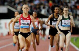 Cuatro años después de la defensa de dopaje de burrito, Houlihan califica para el mundo en interiores