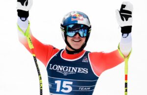 El campeón mundial von Allmen lidera el barrido de cuesta abajo en casa suiza