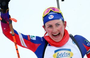 Braisaz-Bouchet asegura el oro de sprint para Francia en el Campeonato Mundial