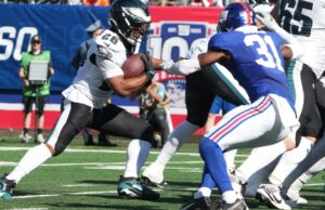 Los gigantes podrían abrir la temporada regular 2025 contra Eagles, Saquon Barkley