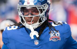 Bryce Ford-Wheaton de los Gigantes se sometió a una cirugía de hombro fuera de temporada