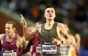 Ingebrigtsen rompe el mundo interior de 1.500m, Mile Records