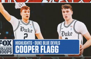 Cooper Flagg domina en la victoria de Duke 110-67 sobre Illinois | Fox College Hoop