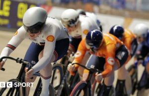 Campeonato de ciclismo de pista europeo: Rhian Edmunds gana la plata Keirin para dejar el tercer GB en la mesa de medallas