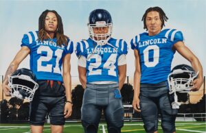 En 'Flying High', los retratos de Tyler D. Ballon deportes paralelos, historia, identidad y patriotismo – Colosal