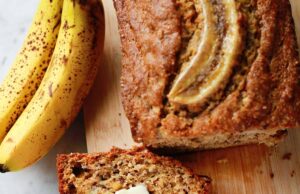 Pan de plátano: un hermoso desastre