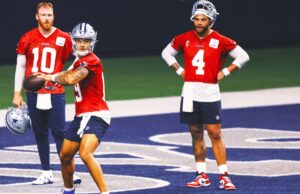 El '' objetivo 'de los Cowboys es redactar un QB como Trey Lance, Cooper Rush Head para la agencia libre