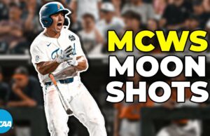 Los 13 jonrones más largos en la historia del parque de la Serie Mundial universitaria