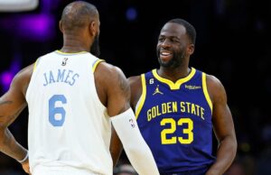 Draymond Green de Warriors dice que la NBA es “muy aburrida”, excepto cuando juega contra LeBron James